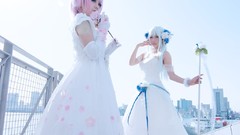 Woman Japanese Chinese asians cosplay artwork