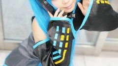 Woman Japanese Chinese asians hatsune miku artwork