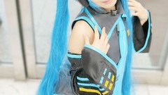 Woman Japanese Chinese asians hatsune miku artwork