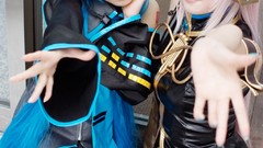 Woman Japanese Chinese asians hatsune miku artwork