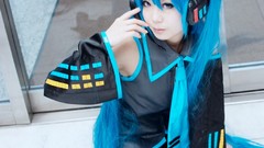 Woman Japanese Chinese asians hatsune miku artwork