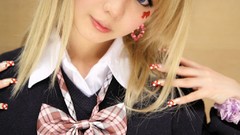 Woman Japanese Chinese asians school uniforms artwork