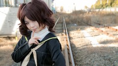 Woman Japanese Chinese asians school uniforms persona 4 