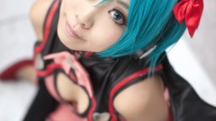 Woman Japanese emo mine Chinese asians hatsune miku vocaloid 