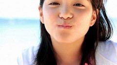 Woman Japanese happy asians tablet smiling teen asian girls