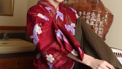 Woman Japanese kimono cities models Japanese clothes Yuma Asami