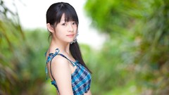 Woman Japanese lingerie models bikini