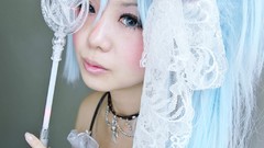 Woman Japanese magician Chinese asians artwork