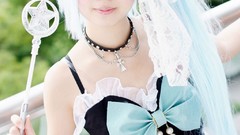 Woman Japanese magician Chinese asians artwork