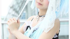 Woman Japanese magician Chinese asians artwork original 