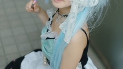 Woman Japanese magician Chinese asians artwork original 