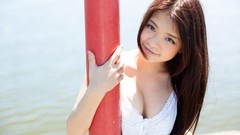 Woman Japanese models Graphis Kana Tsuruta