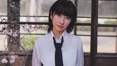 Woman Japanese tie schoolgirls shirts asians skirts brunettes 