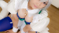 Woman Japanese white hair asians models touhou izayoi sakuya 