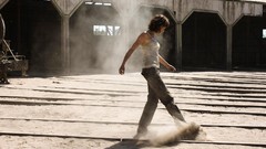 Woman jeans Actress tank tops brunettes short hair olga 