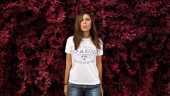 Woman jeans brunettes