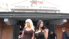 Woman jeans brunettes models denise milani cleavage boobs huge 