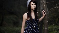 Woman jeans brunettes Taylor McCutchan Breana Rich