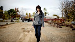 Woman jeans brunettes Taylor McCutchan Breana Rich