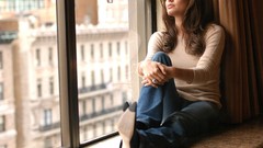 Woman jeans Celebrity Angelina Jolie Actress brunettes high 