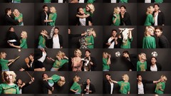 Woman jeans Friends blondes skirts brunettes teen