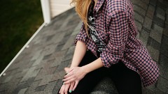 Woman jeans Friends blondes skirts brunettes teen