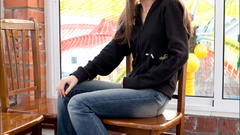 Woman jeans Irina Buromskih