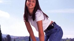 Woman jeans Jessica Alba