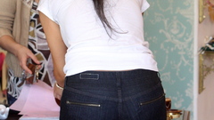 Woman jeans kim kardashian