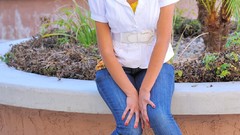 Woman jeans models Chloey