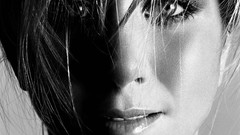 Woman jennifer aniston grayscale