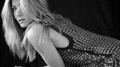 Woman jennifer aniston monochrome