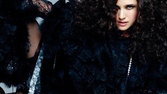 Woman Jennifer Connelly brunettes curly hair eyeliner