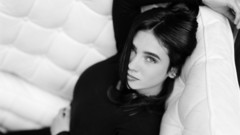 Woman Jennifer Connelly monochrome