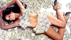 Woman Jennifer Love Hewitt Actress nude dollar bills