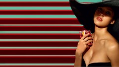 Woman Jessica Alba Actress cleavage