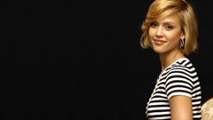 Woman Jessica Alba blondes