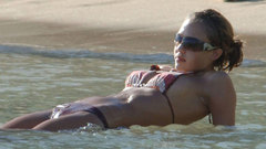 Woman Jessica Alba camel