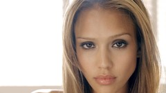 Woman Jessica Alba faces Actress