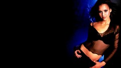 Woman Jessica Alba lingerie