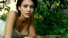 Woman Jessica Alba models