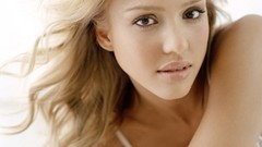 Woman Jessica Alba models