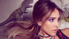 Woman Jessica Alba models