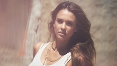 Woman Jessica Alba models