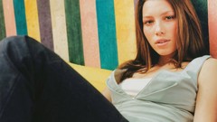 Woman Jessica Biel models