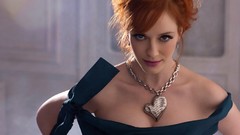 Woman Jewelry Actress christina hendricks redheads necklaces