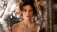 Woman Jewelry Anna Karenina Keira Knightley Actress bokeh bare 
