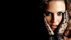 Woman Josie Maran models