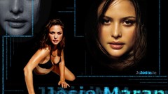 Woman Josie Maran models