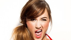 Woman juice brunettes models rosie jones